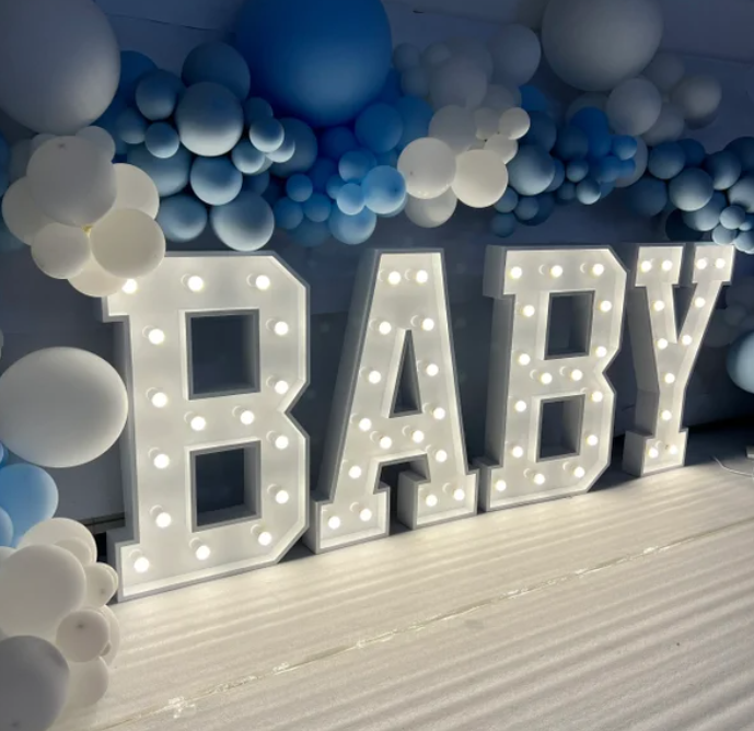 BABY lichtletters